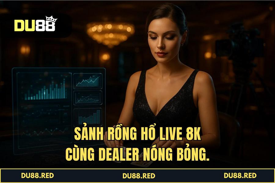Công nghệ Live Streaming 8K và dàn Dealer nóng bỏng tại DU88