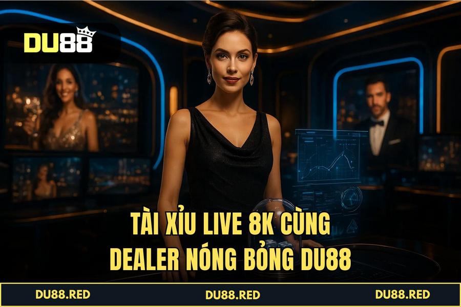Công nghệ Live Streaming 8K và dàn Dealer nóng bỏng tại DU88