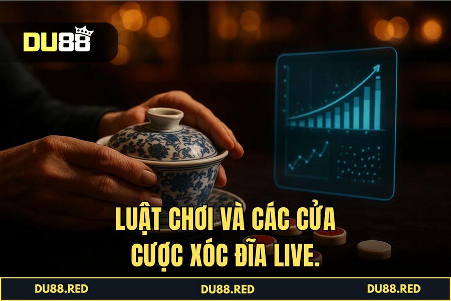 Luật chơi Xóc Đĩa Live chi tiết và các cửa đặt cược tỷ lệ ăn cao nhất