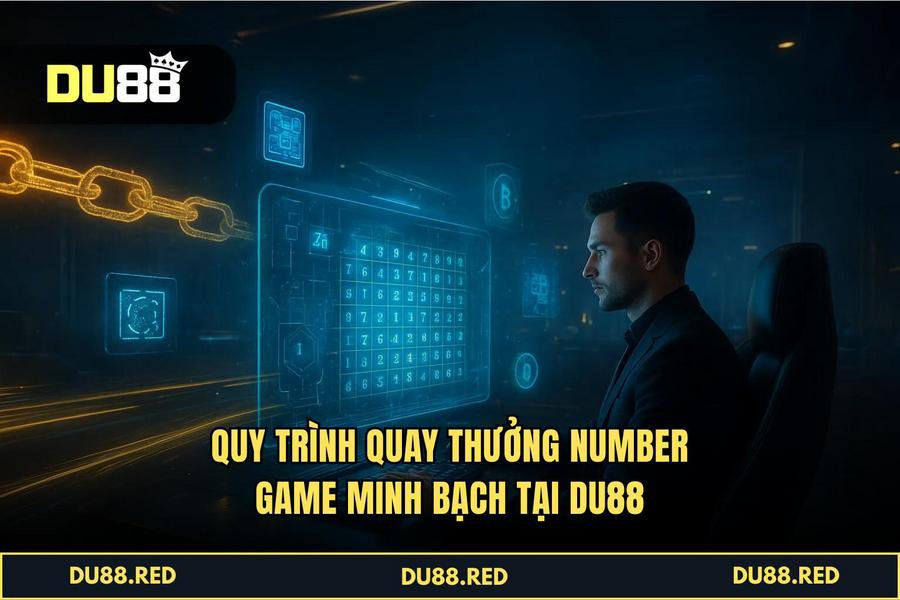 Quy trình quay thưởng minh bạch và nhận tiền siêu tốc trong 30 giây tại DU88